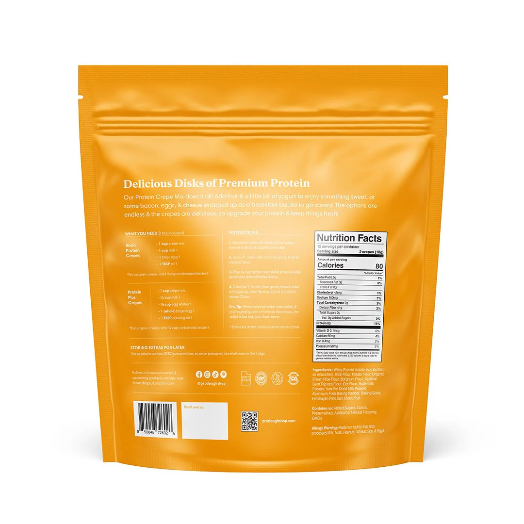 Original Protein Crepe Mix - Image 2