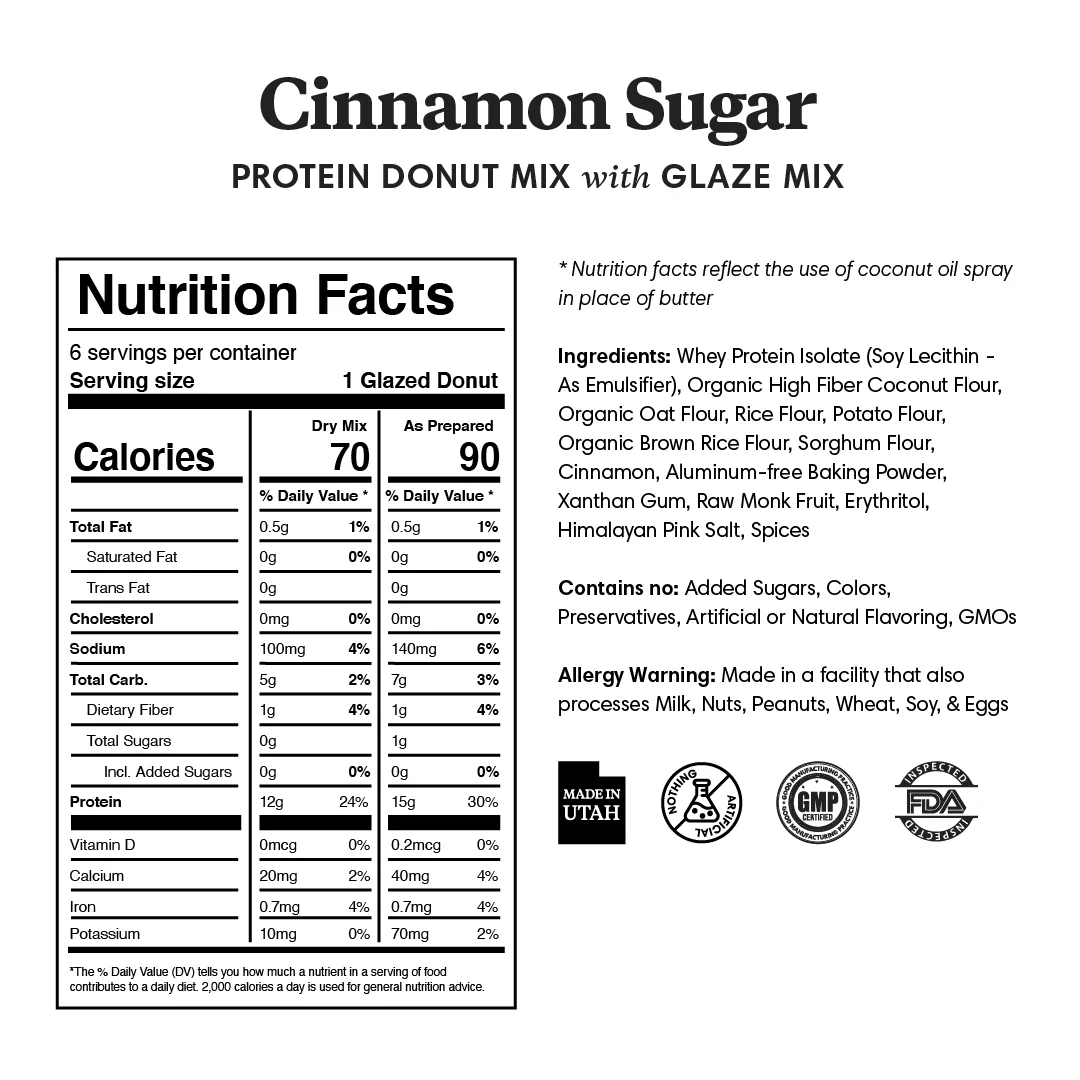 Standard Flavors Protein Donut Mixes - One Time Purchase - Image 2