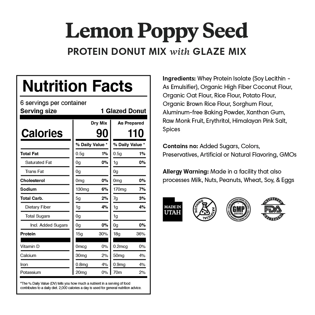 Standard Flavors Protein Donut Mixes - One Time Purchase - Image 8