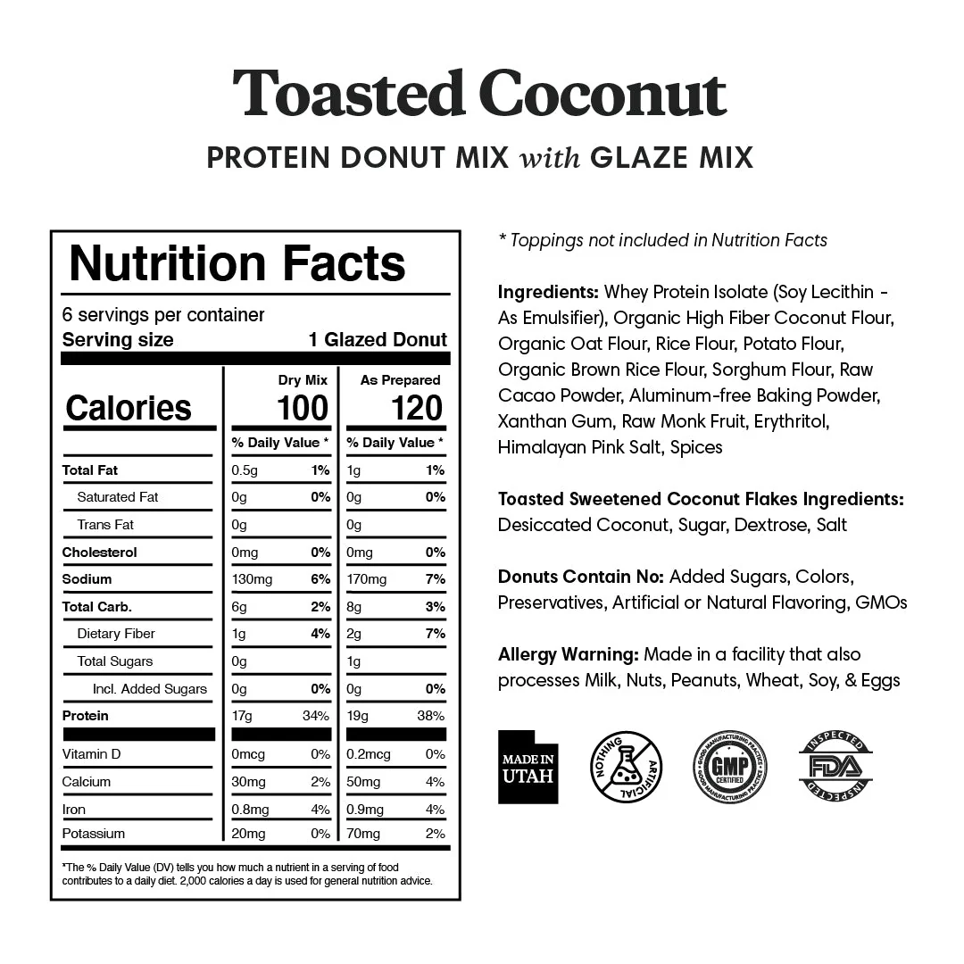 Standard Flavors Protein Donut Mixes - One Time Purchase - Image 23