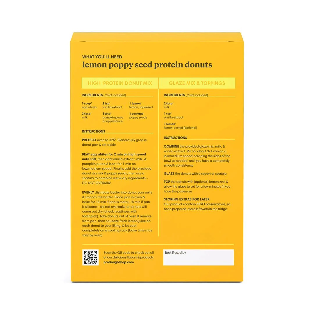 Standard Flavors Protein Donut Mixes - One Time Purchase - Image 9
