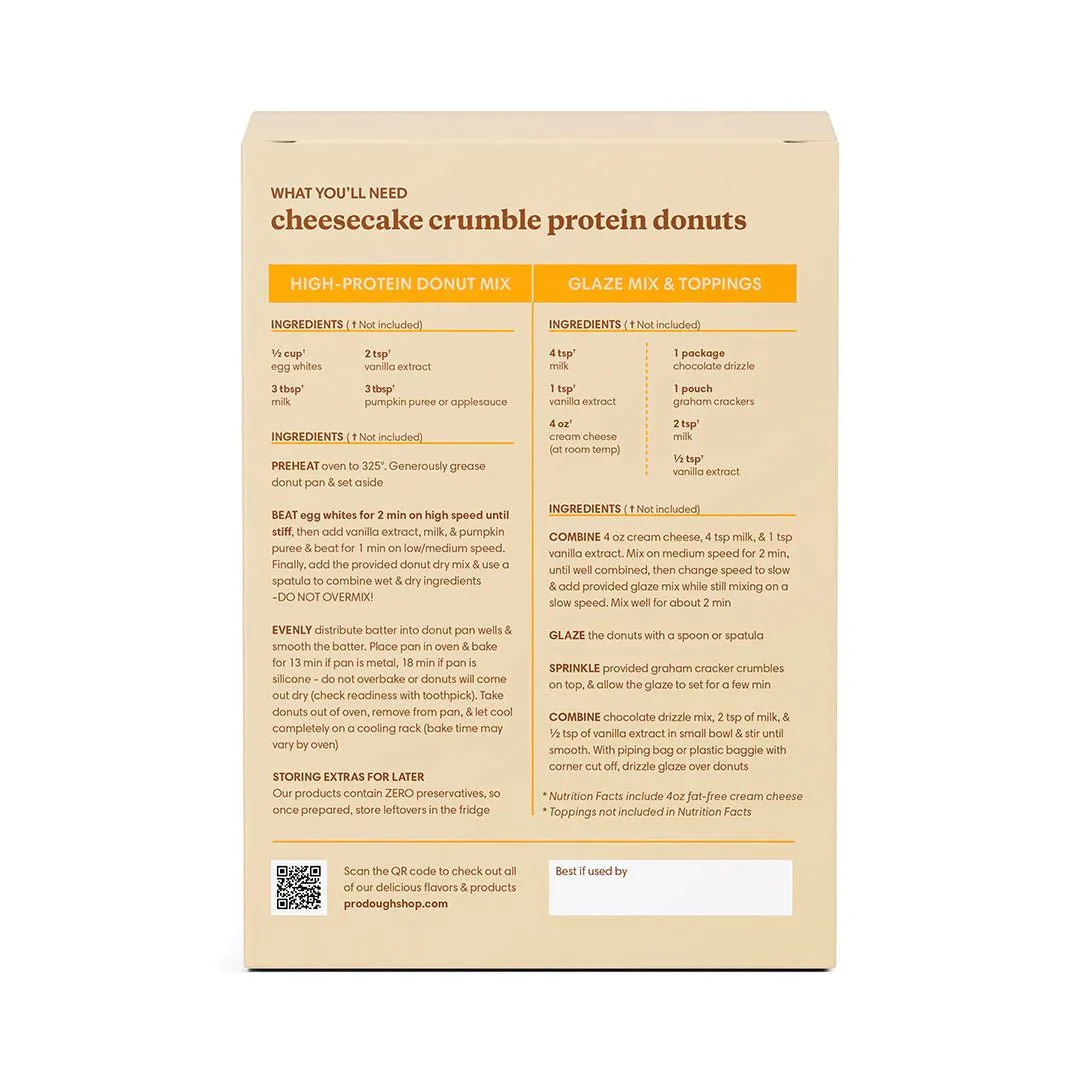 Standard Flavors Protein Donut Mixes - One Time Purchase - Image 27