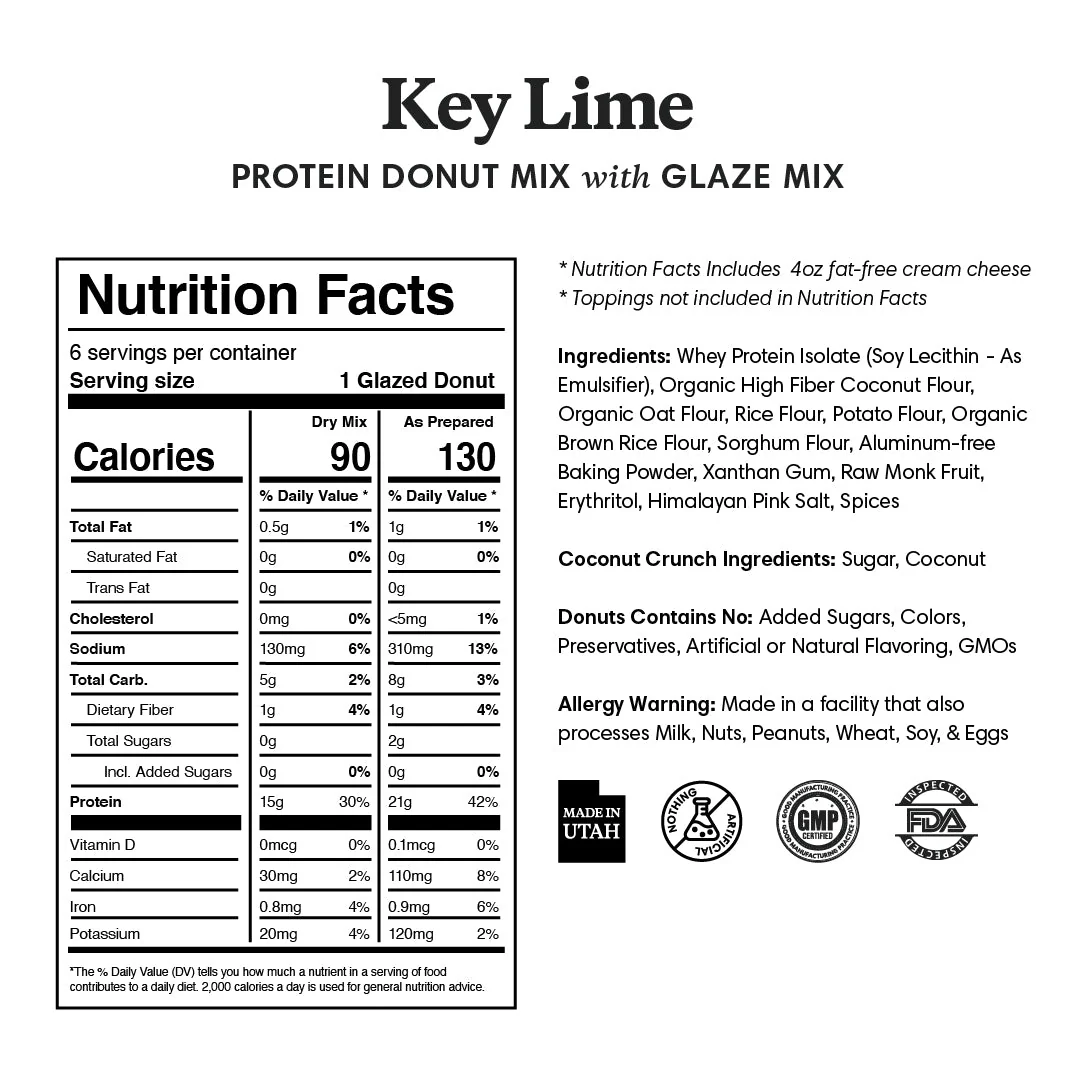 Standard Flavors Protein Donut Mixes - One Time Purchase - Image 5