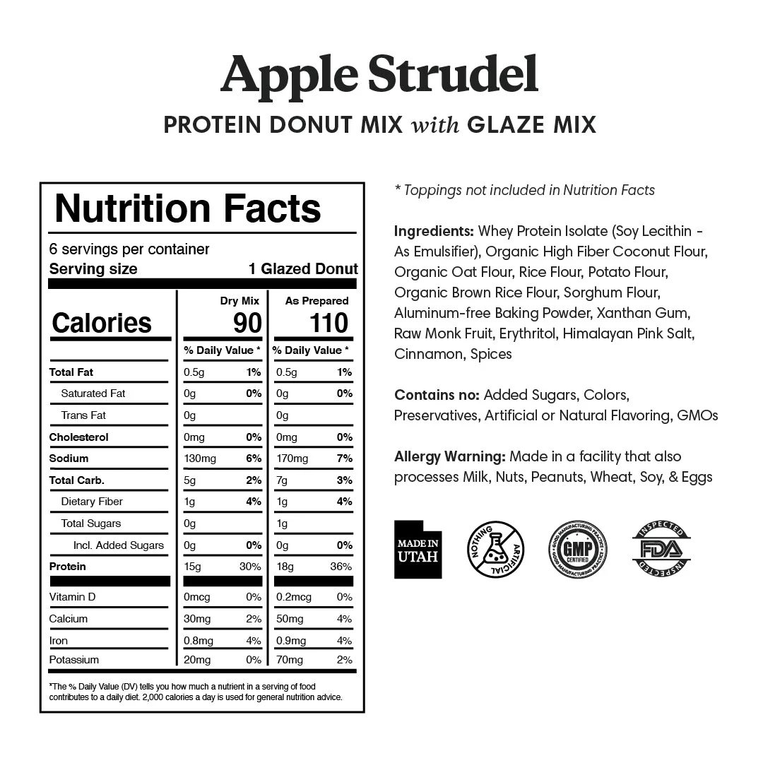 Standard Flavors Protein Donut Mixes - One Time Purchase - Image 41