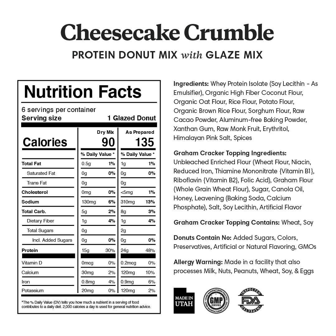 Standard Flavors Protein Donut Mixes - One Time Purchase - Image 26