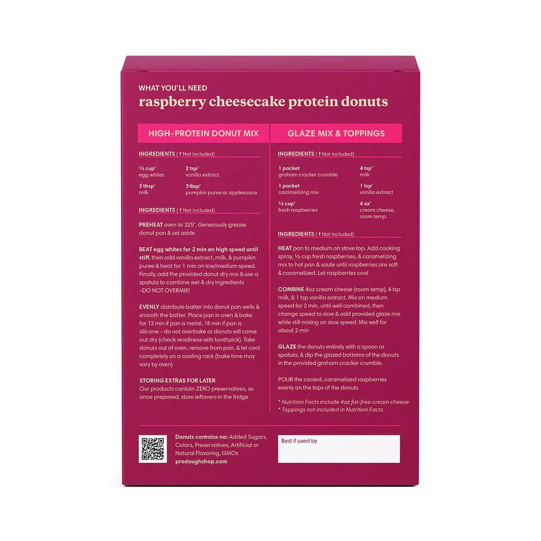 Standard Flavors Protein Donut Mixes - One Time Purchase - Image 39