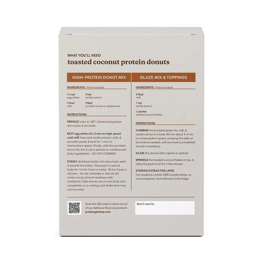 Standard Flavors Protein Donut Mixes - One Time Purchase - Image 24