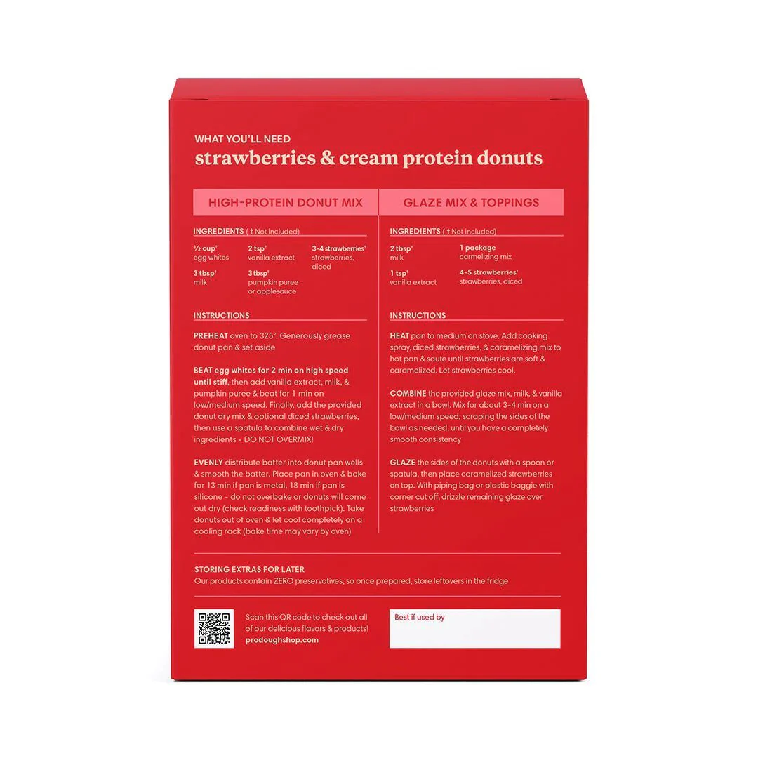 Standard Flavors Protein Donut Mixes - One Time Purchase - Image 15