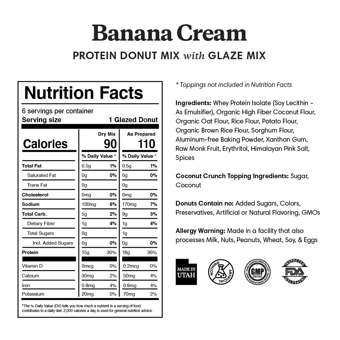 Standard Flavors Protein Donut Mixes - One Time Purchase - Image 44
