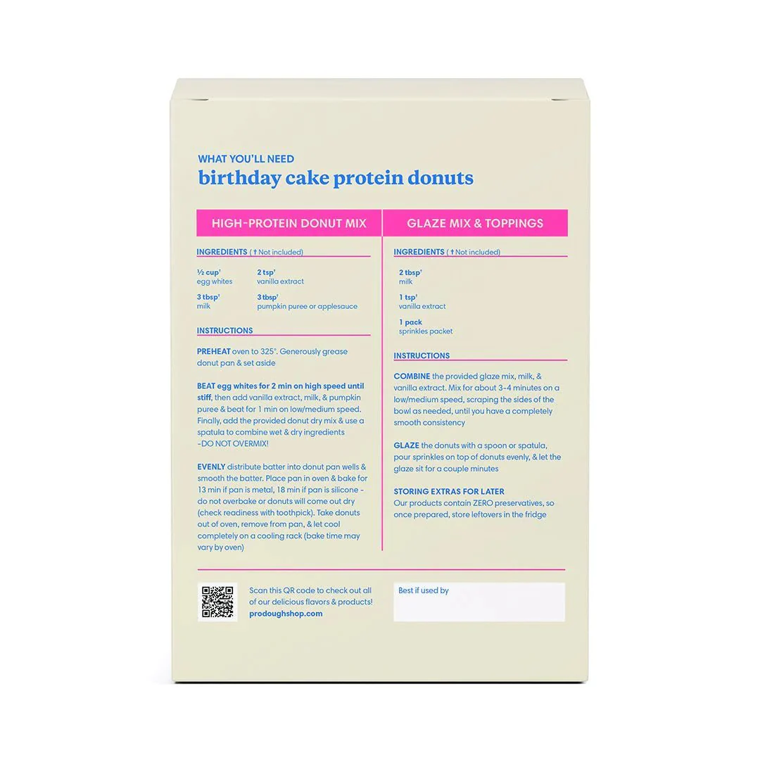 Standard Flavors Protein Donut Mixes - One Time Purchase - Image 48