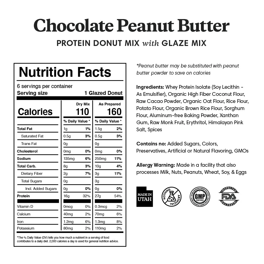 Standard Flavors Protein Donut Mixes - One Time Purchase - Image 29