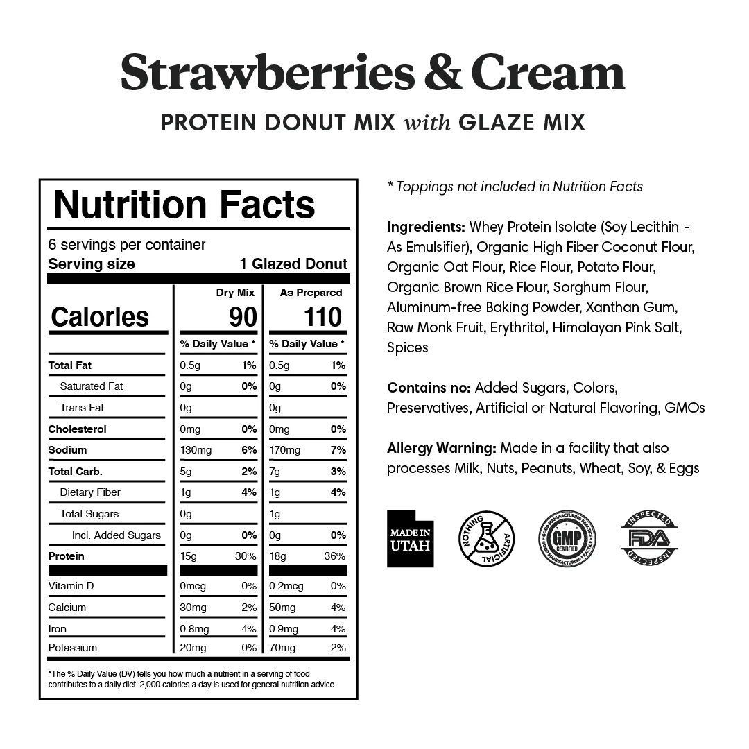 Standard Flavors Protein Donut Mixes - One Time Purchase - Image 14